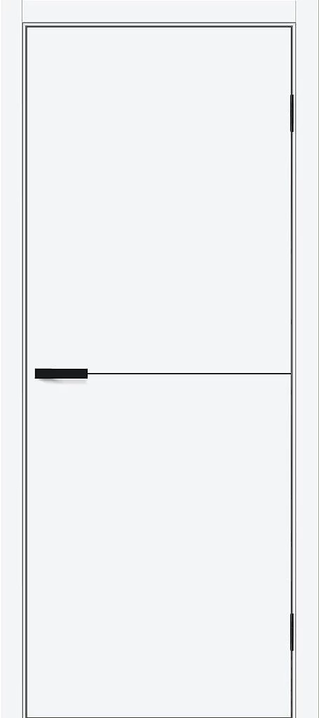 Фото Межкомнатная дверь Браво-0.21 П White Silk BR5910