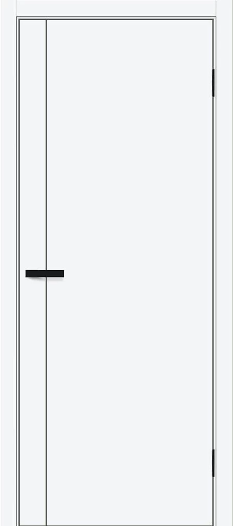 Фото Межкомнатная дверь Браво-0.10 П White Silk BR5906