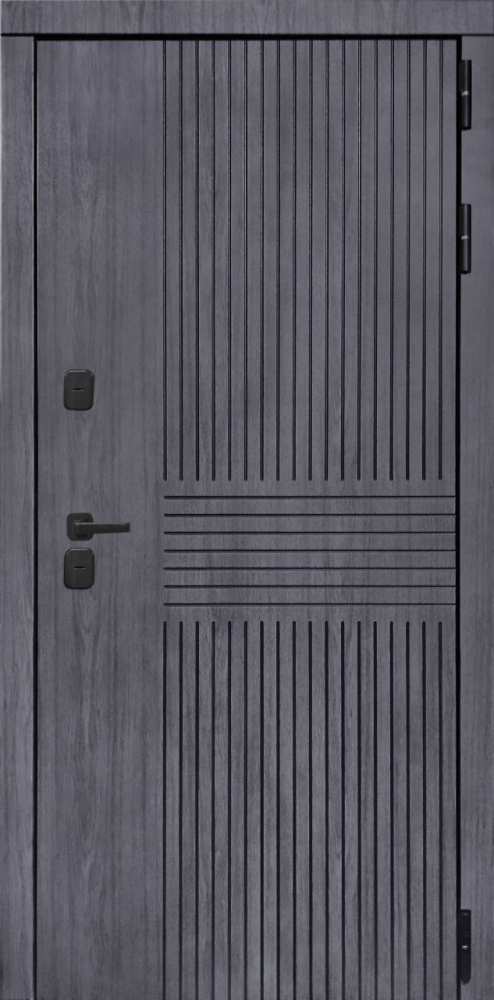 Входная дверь ДвериПРО Берген ФЛ-790 Velutto Bianco DPRO196846 внешняя сторона